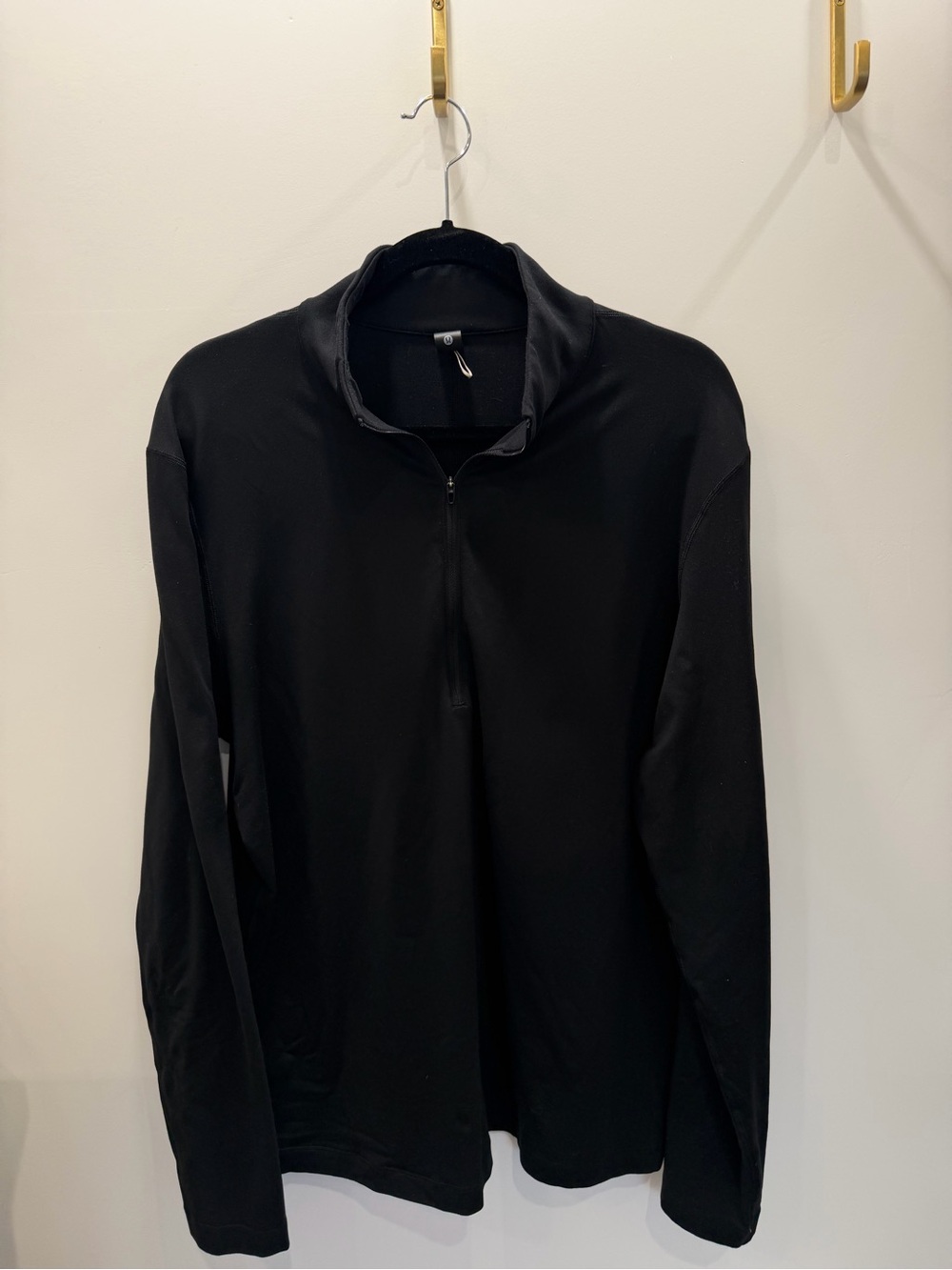 lululemon athletica Black Men's Half-Zip Performance Jacket